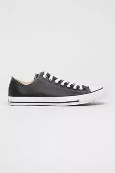 Кожаные кроссовки Chuck Taylor All Star Converse, черный