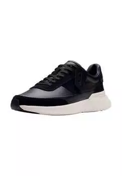 Кожаные кроссовки Clarks, черный
