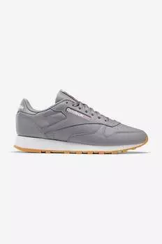 Кожаные кроссовки Classic Reebok, серый