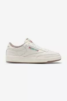 Кожаные кроссовки Club C 85 Vintage GZ5161 Reebok, бежевый