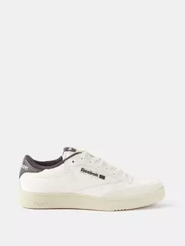Кожаные кроссовки club c Reebok, белый