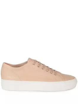 Кожаные кроссовки Common Projects, нейтральный цвет