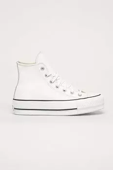 Кожаные кроссовки Converse, белый