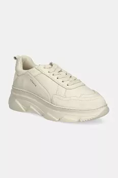 Кожаные кроссовки Copenhagen, бежевый