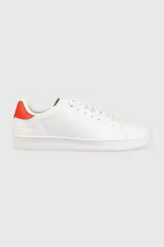Кожаные кроссовки COURT SNEAKER LEATHER CUP Tommy Hilfiger, белый