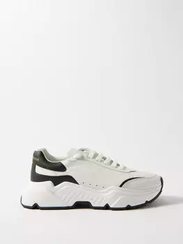 Кожаные кроссовки daymaster Dolce & Gabbana, белый