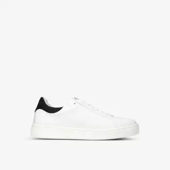 Кожаные кроссовки DBB0 с вышитым логотипом Lanvin, черный