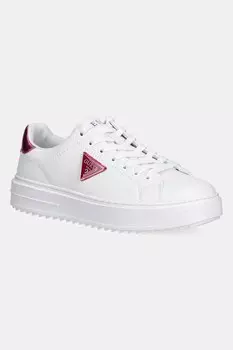 Кожаные кроссовки DENESA10 Guess, белый