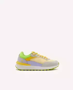 Кожаные кроссовки для девочек Gioseppo, жёлтый