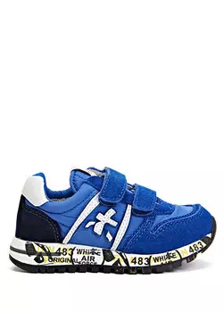 Кожаные кроссовки для мальчика Premiata, синий