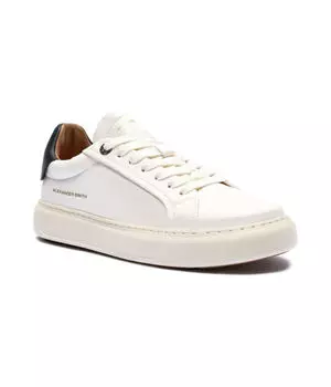 Кожаные кроссовки для мужчин из Сохо Alexander Smith, белый