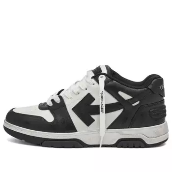 Кожаные кроссовки для отдыха вне офиса Off-White, белый