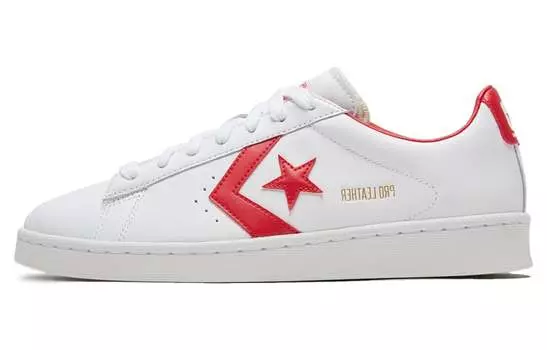 Кроссовки Converse Pro Leather Ox White Red
