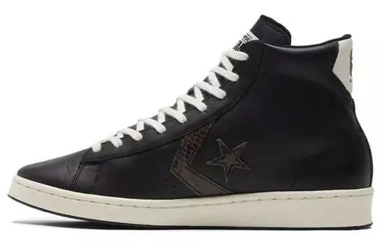 Кроссовки Converse Snake Print Pro Leather 'Black Creamwhite'