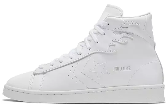 Кроссовки Converse Pro Leather High White Flames