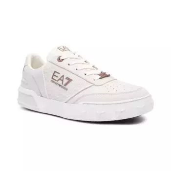 Кожаные кроссовки Ea7, бежевый