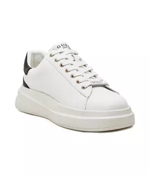 Кожаные кроссовки elba Guess, белый