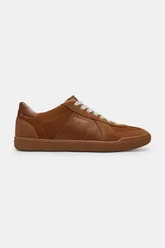 Кожаные кроссовки Ellis Sneaker Coach, коричневый