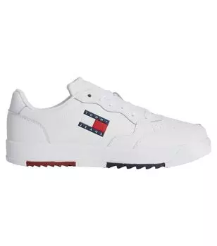 Кожаные кроссовки Essential в стиле ретро Tommy Jeans, белый