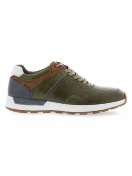 Кожаные кроссовки Ezra English Laundry, цвет Army
