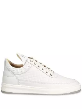 Кожаные кроссовки Filling Pieces, белый