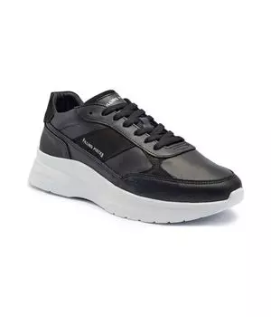 Кожаные кроссовки Filling Pieces, черный