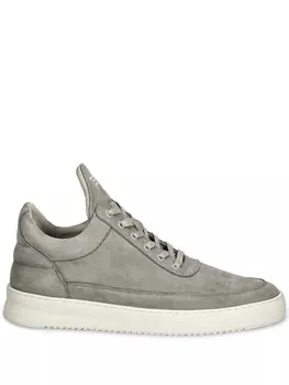 Кожаные кроссовки Filling Pieces, серый