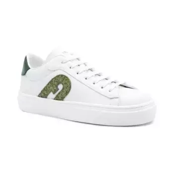 Кожаные кроссовки Furla, белый