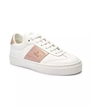 Кожаные кроссовки furla enjoy Furla, белый