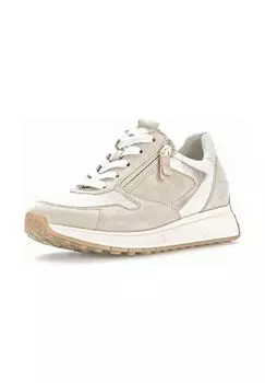 Кожаные кроссовки Gabor, бежевый