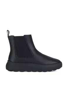 Кожаные кроссовки Geox D SPHERICA EC4.1 A, черный