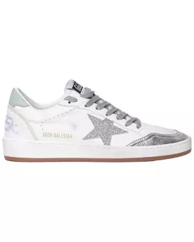 Кожаные кроссовки Golden Goose Ball Star, белый