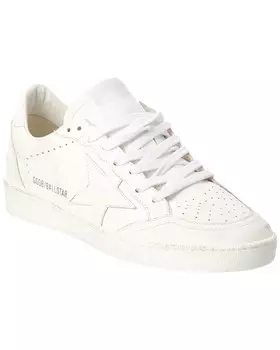 Кожаные кроссовки Golden Goose Ball Star, белый
