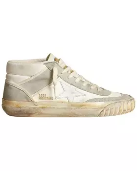 Кожаные кроссовки Golden Goose Mid Star 2, белый