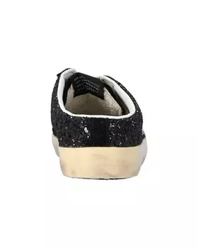 Кожаные кроссовки Golden Goose Superstar Sabot, черный
