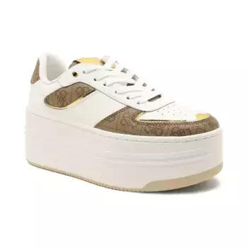 Кожаные кроссовки Guess, белый