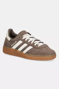 Кожаные кроссовки Handball Spezial W Adidas Originals, коричневый