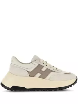 Кожаные кроссовки Hogan, нейтральный цвет