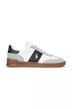 Кожаные кроссовки Hrt Aera Pp Polo Ralph Lauren, белый