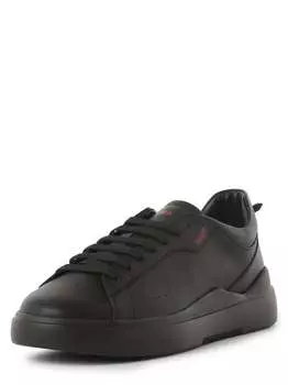 Кожаные кроссовки Hugo, черный