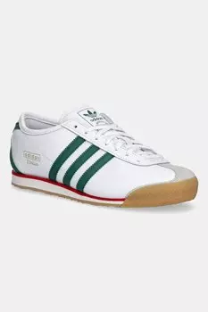 Кожаные кроссовки Italia 70S Adidas Originals, белый