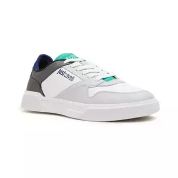 Кожаные кроссовки Just Cavalli, белый