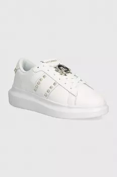 Кожаные кроссовки Just Cavalli, белый