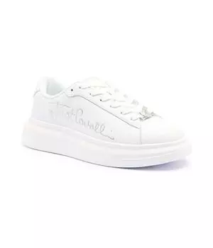 Кожаные кроссовки Just Cavalli, белый