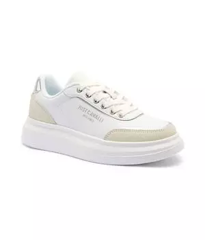 Кожаные кроссовки Just Cavalli, белый