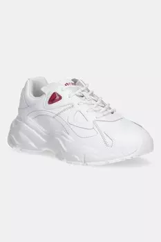 Кожаные кроссовки Just Cavalli, белый