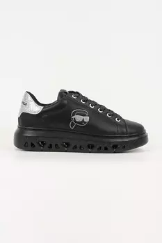 Кожаные кроссовки Kapri Kite Karl Lagerfeld, черный