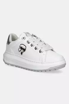 Кожаные кроссовки Kapri Lug Karl Lagerfeld, белый
