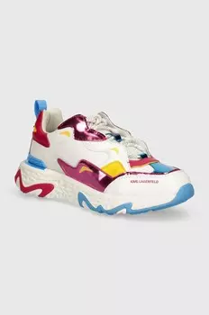 Кожаные кроссовки Karl Lagerfeld BLAZE, мультиколор