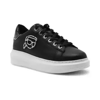 Кожаные кроссовки Karl Lagerfeld, черный